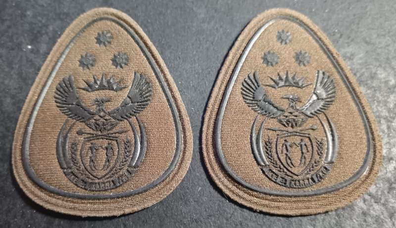 SADF - Warrant Officer Rank Badges
