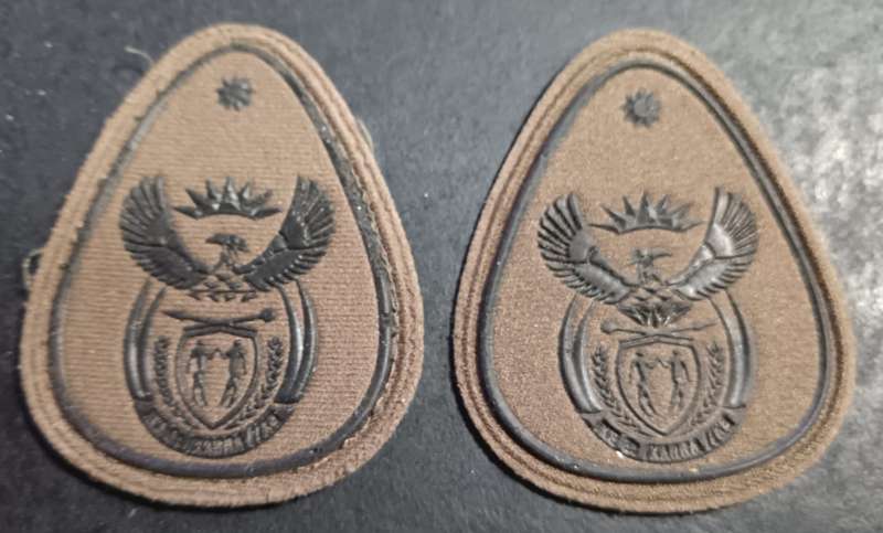 SADF - Warrant Officer Rank Badges