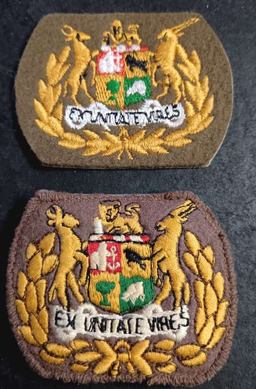 SADF - Warrant Officer Rank Badges