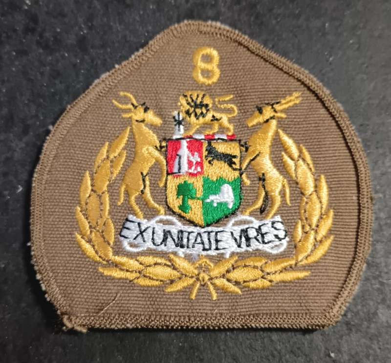 SADF - 9 Division Sergeant Major Rank Badge