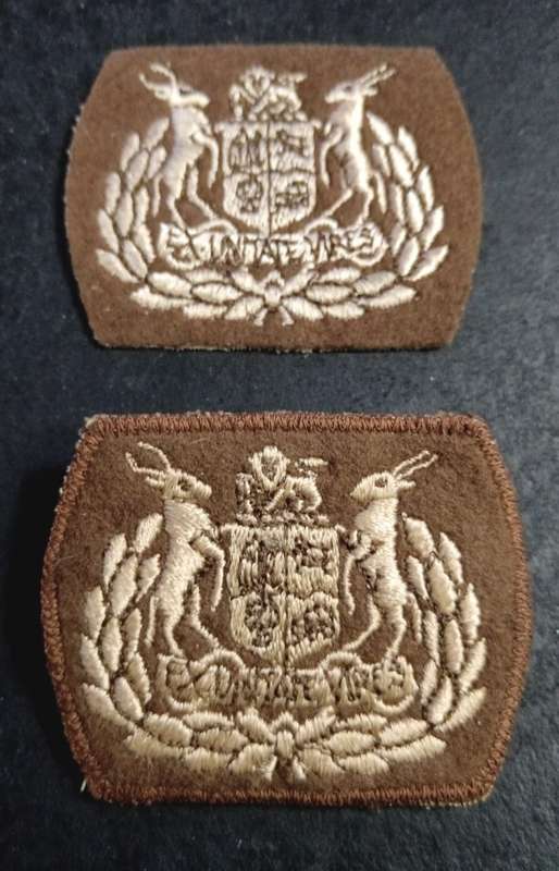 SADF - Warrant Officer Rank Badges