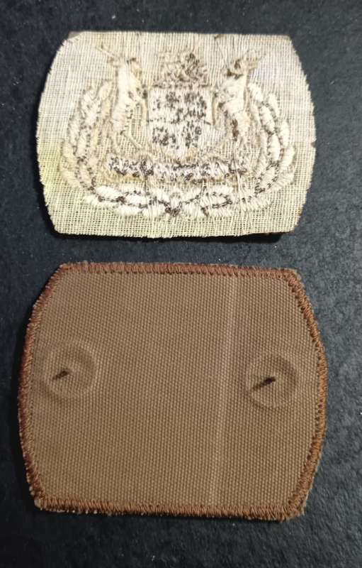 SADF - Warrant Officer Rank Badges