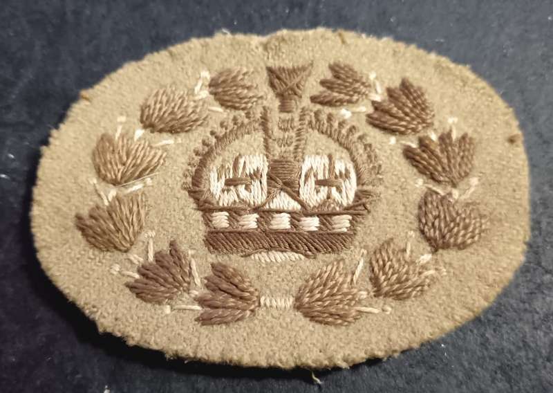 British Army Rank Badge