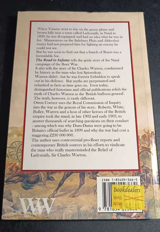 The Road to Infamy 1899-1900 by Owen Coetzer