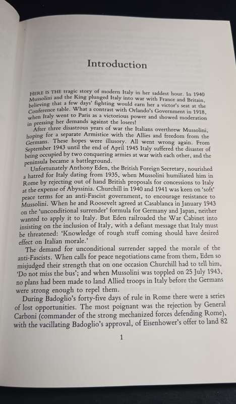 War in Italy - Richard Lamb