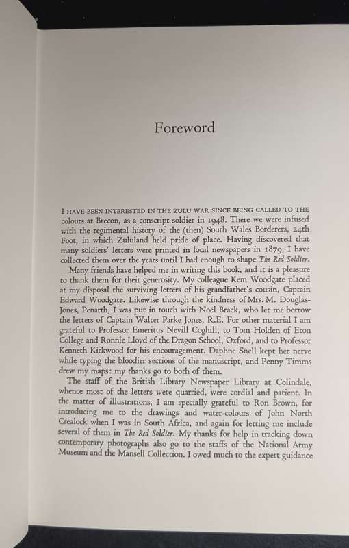 Red Soldier: Letters from the Zulu War, 1879