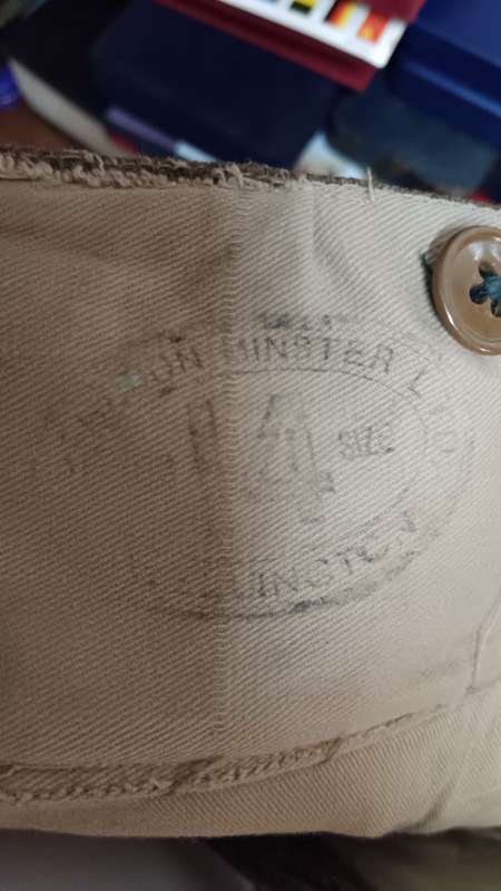 World War Two Army Battle Dress Dated 1943 - Top Condition