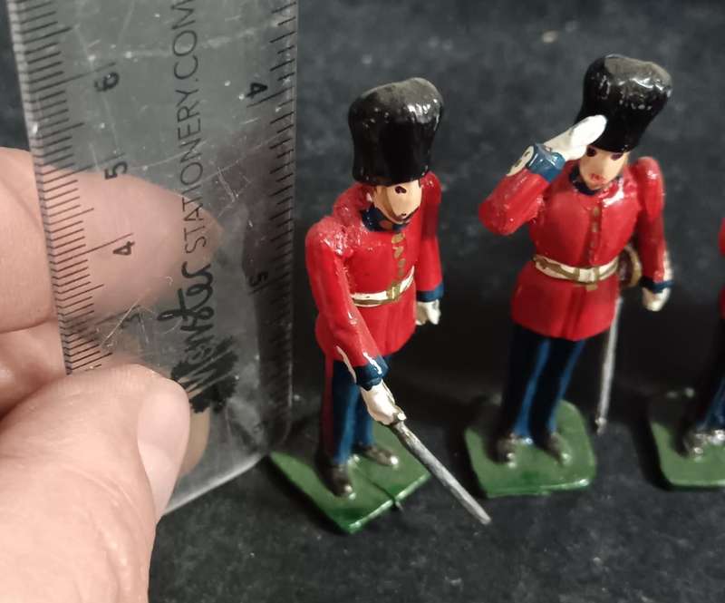 Collection of Detailed Lead Hand Painted Figurines/Soldiers
