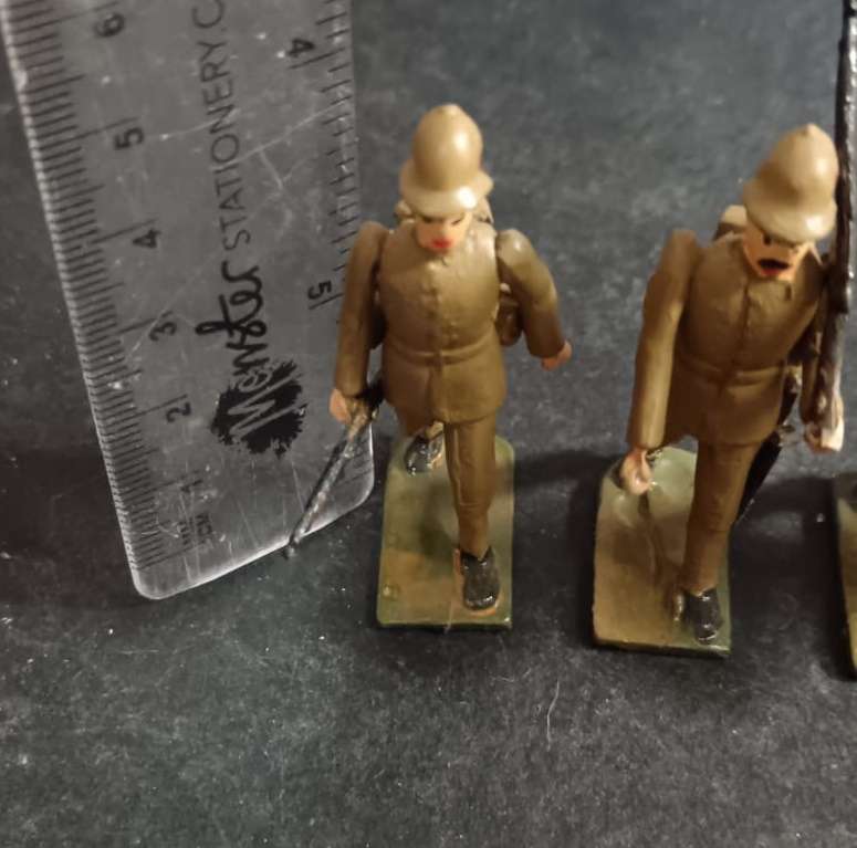 Collection of Detailed Lead Hand Painted Figurines/Soldiers