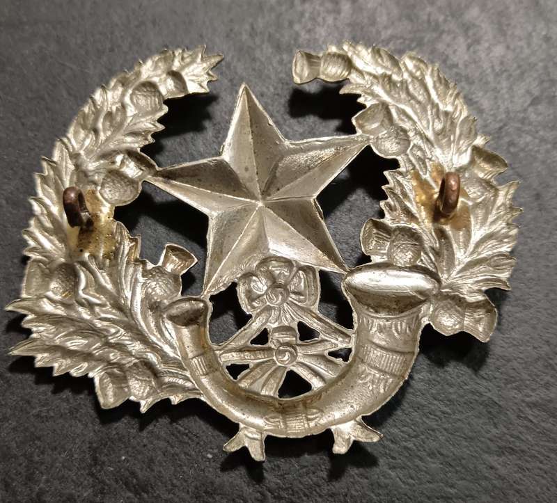 WW1/WW2 British Army Scottish Cameronian Highlanders Regiment Cap Badge