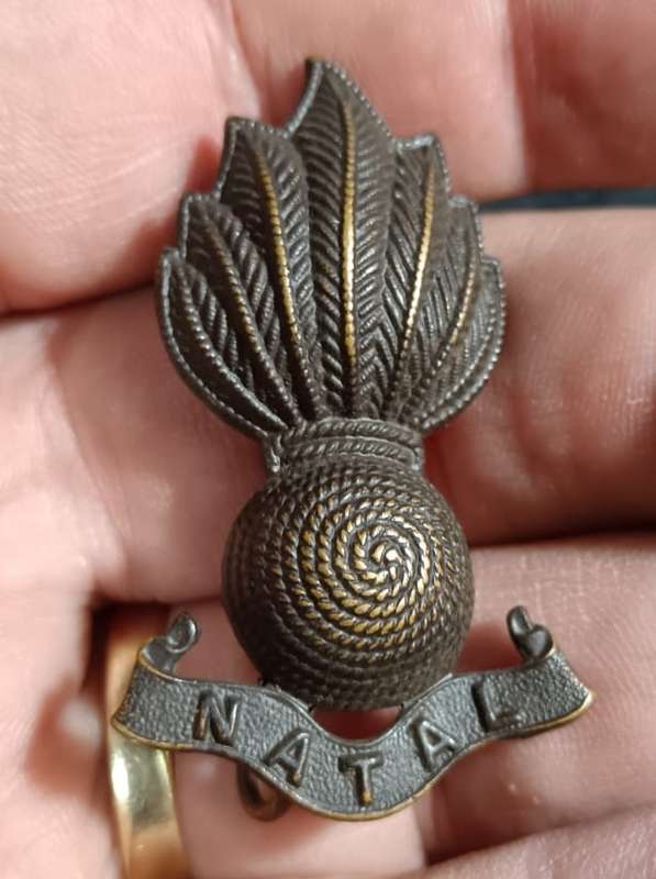 SADF - Natal Artillery Cap Badge