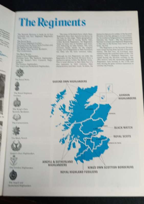 Regiments of the Scottish Division: Histories, Tartans and Music Paperback  1 December 1973