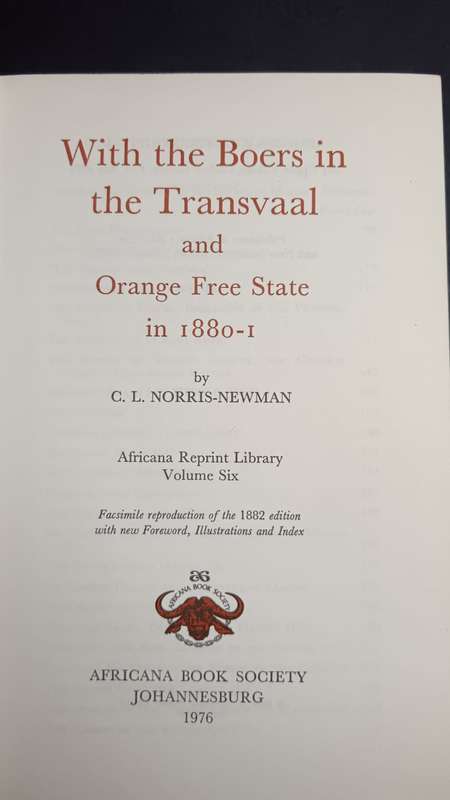 With the Boers in the Transvaal