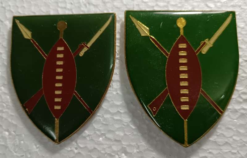 SADF - Transkei Defence Force Shoulder Flash Pair