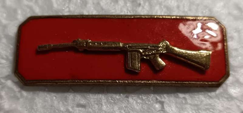 SADF - Gold Marksman Breast Badge