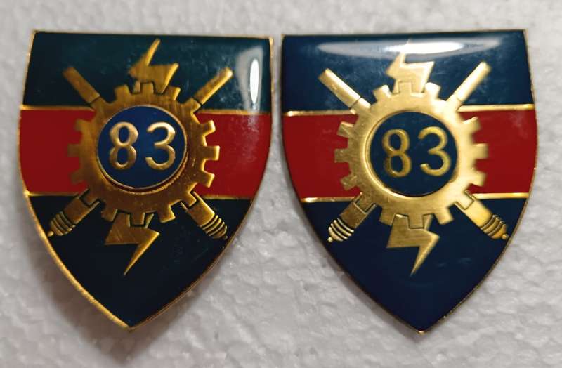 SADF - 83 Technical Stores Shoulder Flash Pair