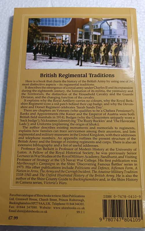Discovering British Regimental Traditions