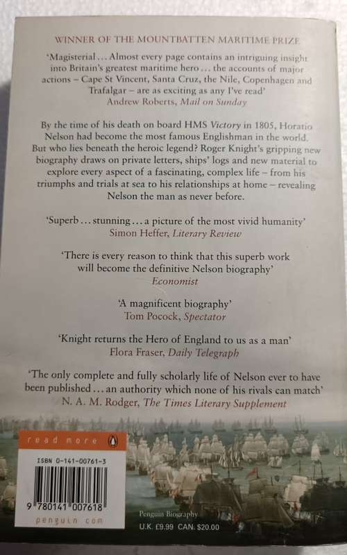 The Pursuit of Victory: The Life and Achievement of Horatio Nelson