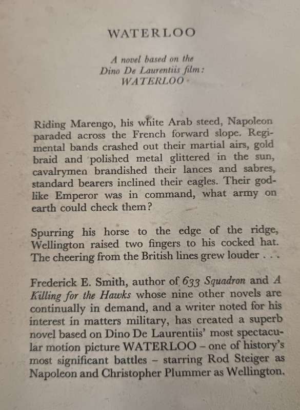 Waterloo : a novel based on the screenplay by H.A.L. Craig for the Dino De Laurentiis film, Waterloo