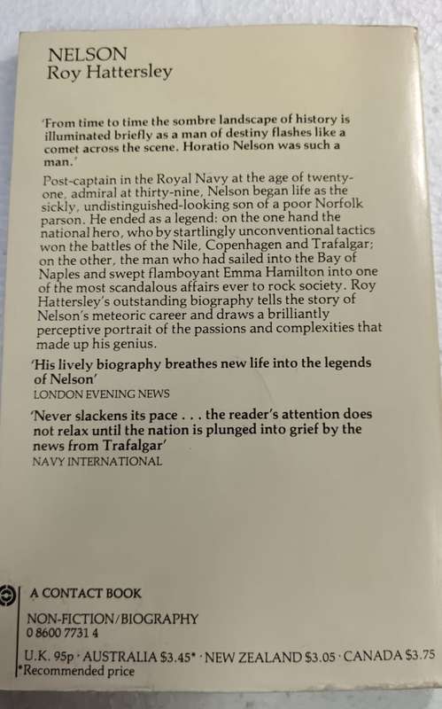 Nelson - Roy Hattersley