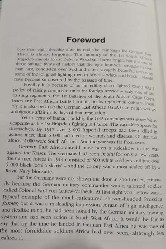 They fought for King and Kaiser: South Africans in German East Africa, 1916 (South Africans at War)