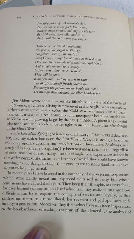 To the Last Man: Spring 1918