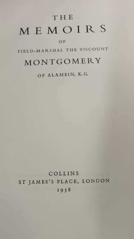 The Memoirs of Field Marshal Montgomery