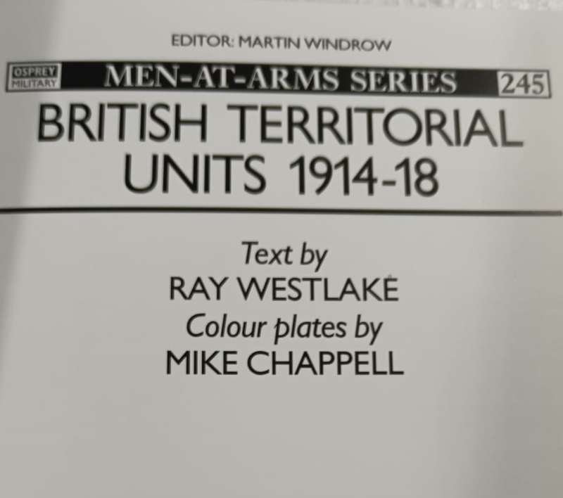 British Territorial Units 191418