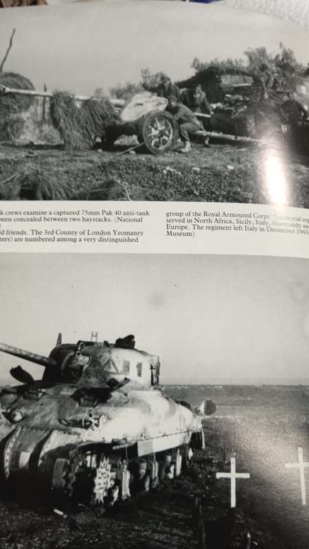 Allied Tanks Italy: World War Two