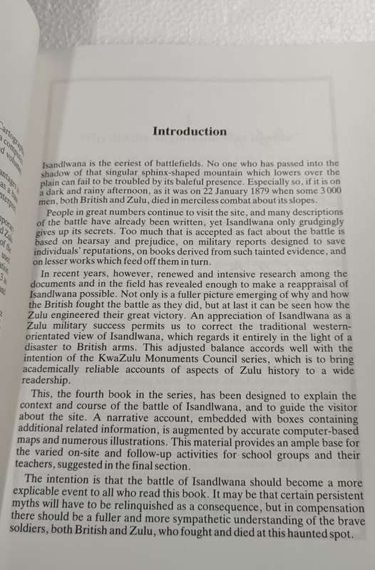 Isandlwana Book by Jeff Mathews and John Laband ( Signed )
