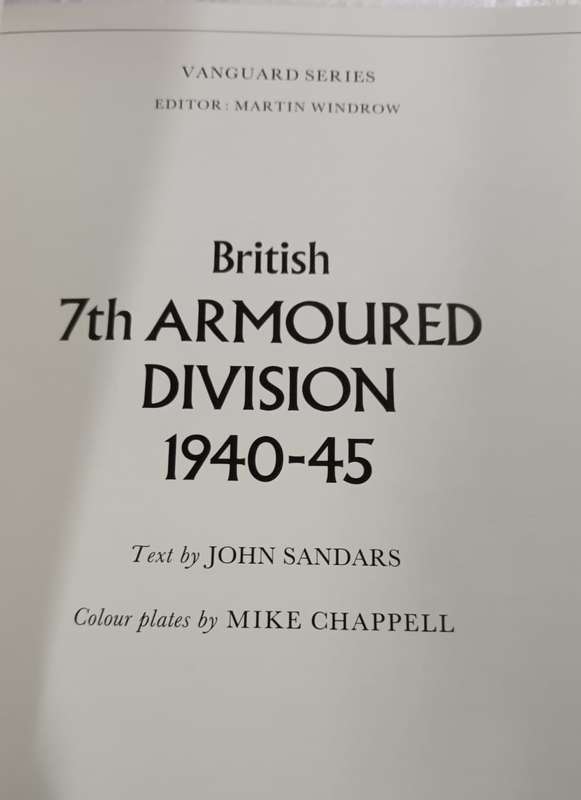 British 7th Armoured Division, 1940-45