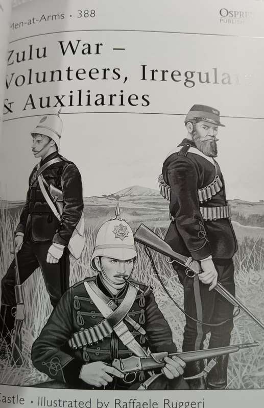 Zulu War: Volunteers, Irregulars & Auxiliaries Book by Ian Castle