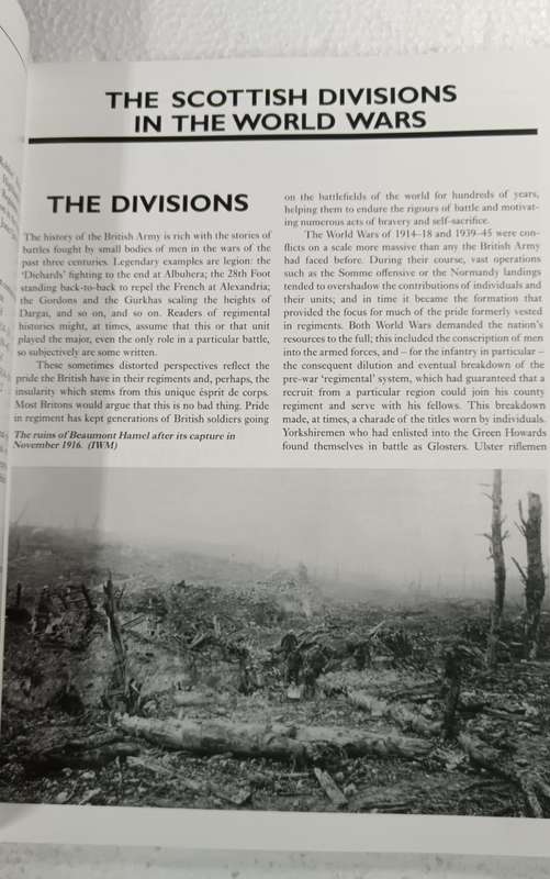 Scottish Divisions in the World Wars Book by Michael Chappell