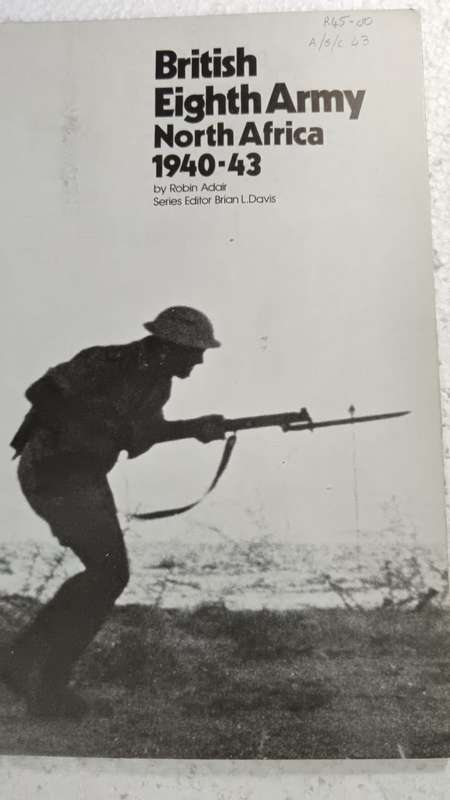 British Eighth Army North Africa, 1940-43