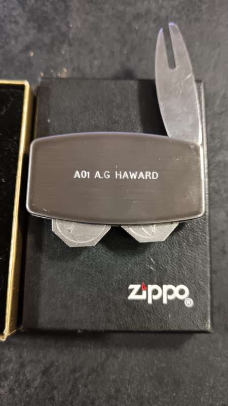 SADF - Army Issue Zippo golfing tool in Case