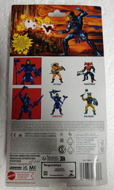 Masters Of The Universe (Motu) Origins Skeletor Figure Moc