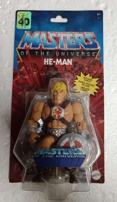 He-Man 200x Masters Of The Universe Origins MotU MIB MOC He Man Action Figure