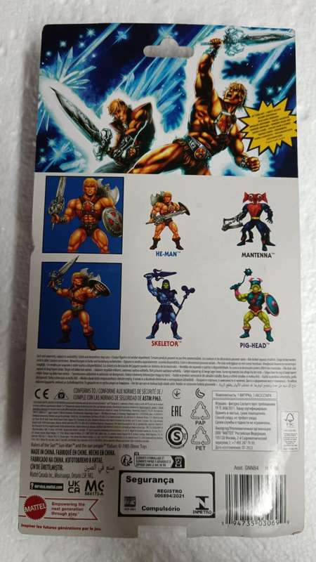 He-Man 200x Masters Of The Universe Origins MotU MIB MOC He Man Action Figure