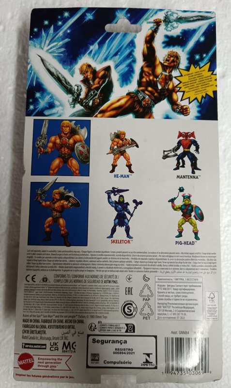 Masters Of The Universe (Motu) Origins HE-MAN Figure Moc