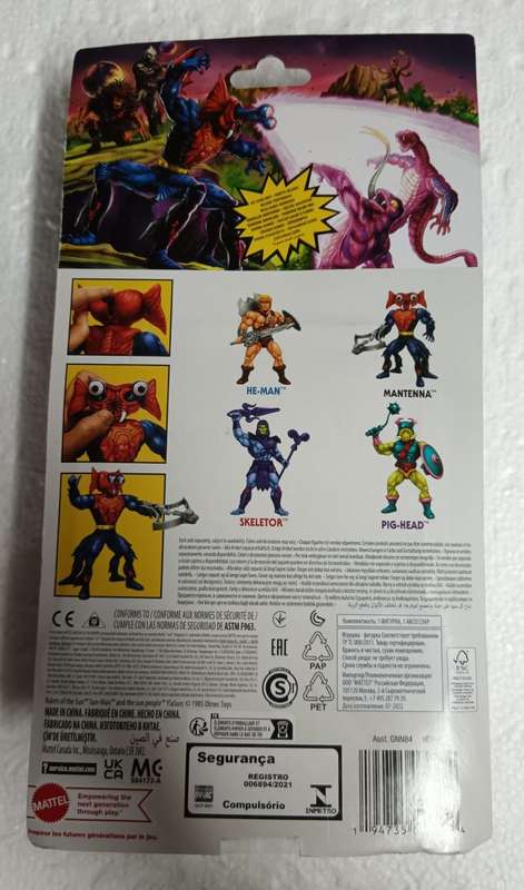 Masters Of The Universe (Motu) Origins MANTENNA Figure Moc