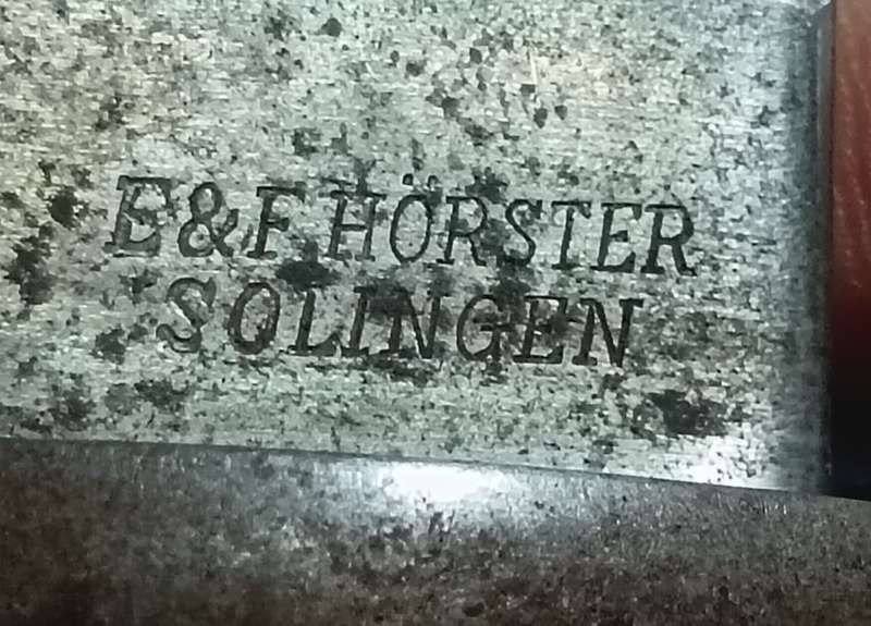 German Model KS98 Sawback Bayonet with Scabbard ( Butcher Blade )