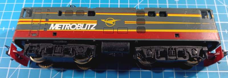 SAR LIMA METRO BLITZ 5E LOCOMOTIVE (VERY RARE) - HO SCALE