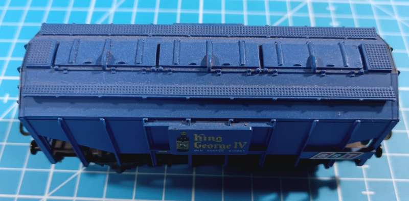 HO Scale Grain Wagon