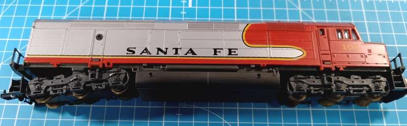 Lima HO Scale Locomotive Santa Fe