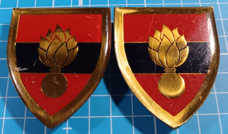 SADF - Engineers Shoulder Flash Pair