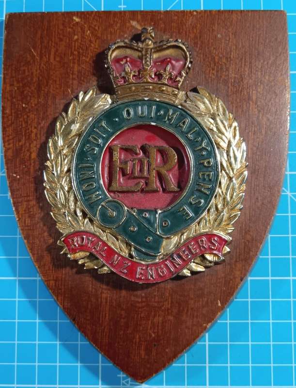 International - Royal Engineers Plaque