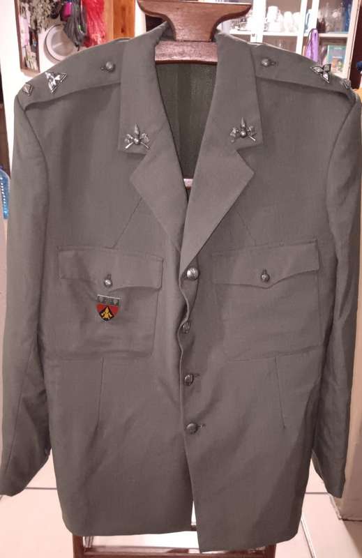 SADF - SWATF Engineers Step Out Tunic with Insignia and Ranks