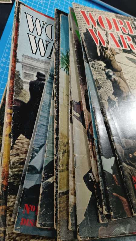 World War Two Magazine Lot ( Good Used )