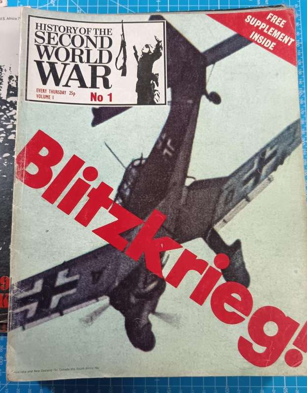 World War Two Magazine Lot ( Good Used )