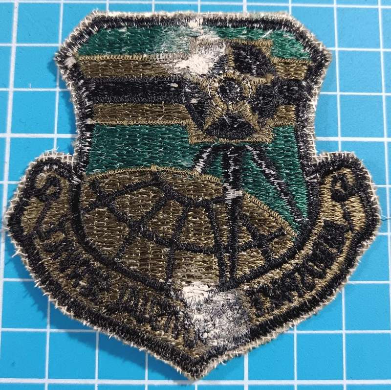 USAF Aerospace Audiovisual Service Insignia Badge Emblem Crest Subdued Patch